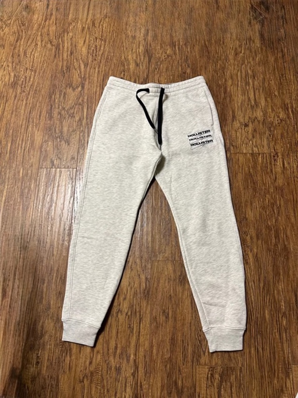 Hollister Co. Casual Joggers/Sweatpants Grey Size Medium